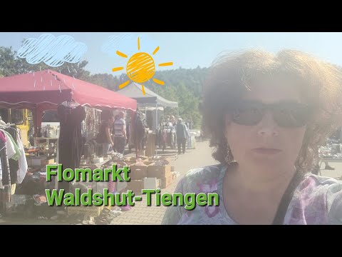 Блошиный рынок в городке Waldshut-Tiengen, Германия - Смотреть видео с Ютуба без ограничений
