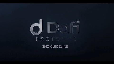 DAFI Protocol - how to participate on SHO (Strong Holder Offering)?