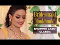 Bridesmaid lookbook with shopper card classic  the wedding brigade