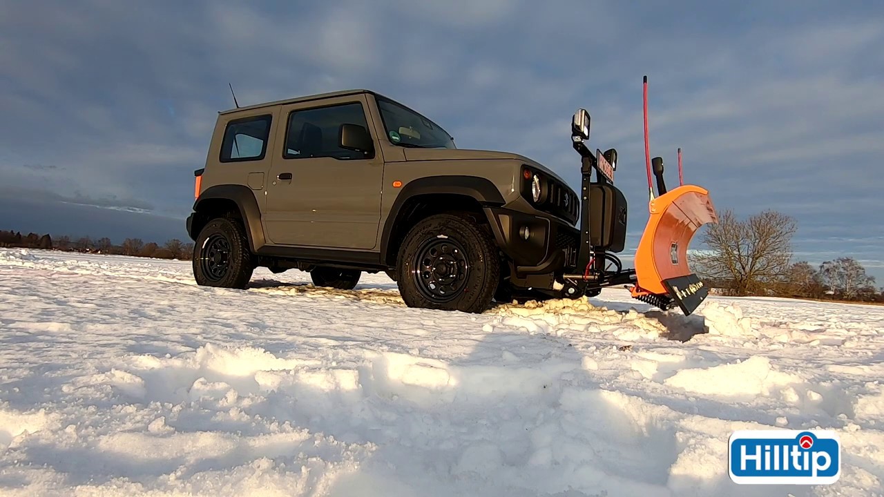 Suzuki Jimny Schneepflug für Winterdienst