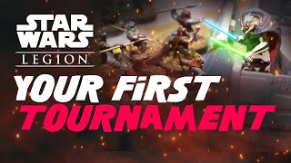 Your first Star Wars Legion tournament