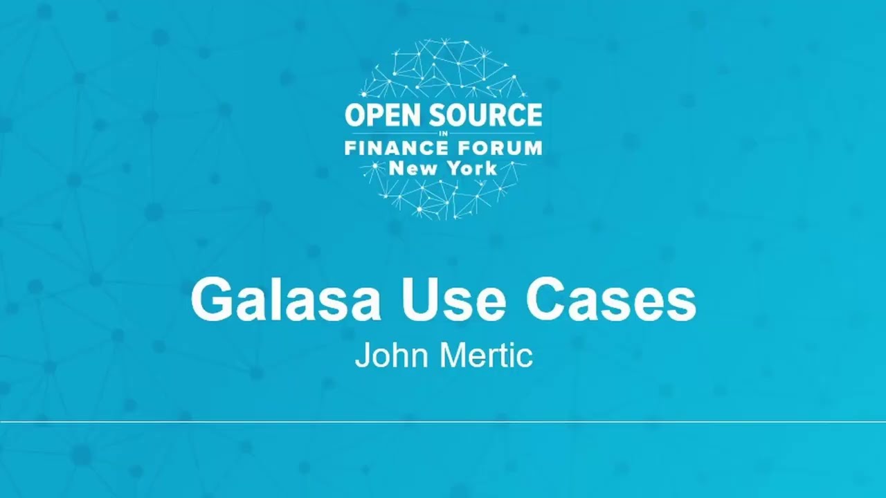 Galasa Use Cases - John Mertic, Open Mainframe Project