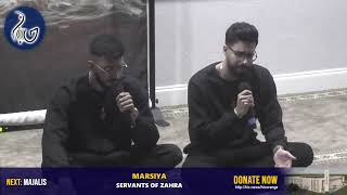 Servants Of Zahra Marsiya 21St Day Shahr Ramadhan 1443