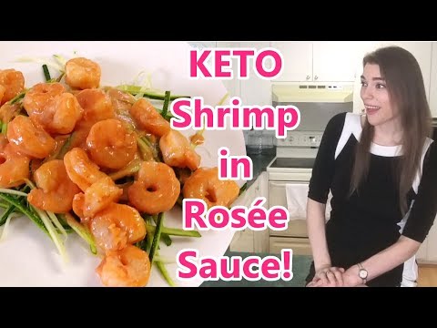 KETO: Shrimp in Rosée Sauce and Tilapia in Lemon Sauce!