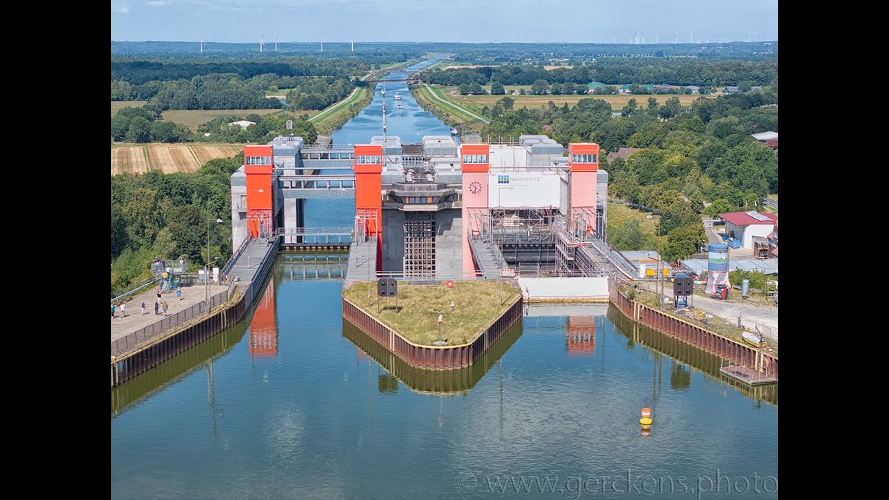Ein Fahrstuhl für Schiffe - Schiffshebewerk Scharnebeck