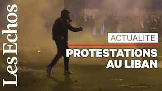 Au Liban, plus de 220 blessés dans de nouveaux heurts entre manifestants et policiers