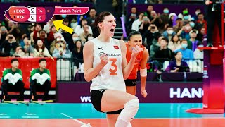 One of the Most Dramatic Matches in Women's Volleyball History !!!