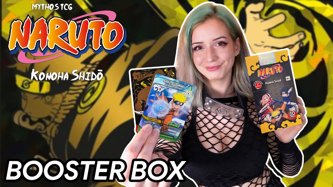 Is the brand new Naruto Mythos Worth it? Let's open a Booster Box