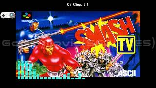 スーパーファミコンソフト スマッシュTV SFC】スマッシュTV【エンディングまで】 - YouTube