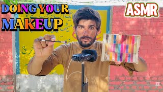 ASMR | Fast & Aggressive Doing Your Makeup Application 🍒 Layered Sounds