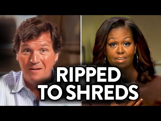 JUST IN: Tucker Carlson SHREDS Michelle Obama's SECRET In BRUTAL REVEAL class=
