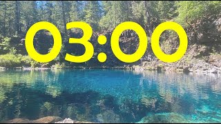 3 minute timer Nature Themed