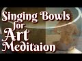 Meditation Singing bowls to relax mind, body and soul guided 10 minute positive energy for healing