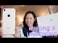 iPhone 8 Unboxing ♥ Gold