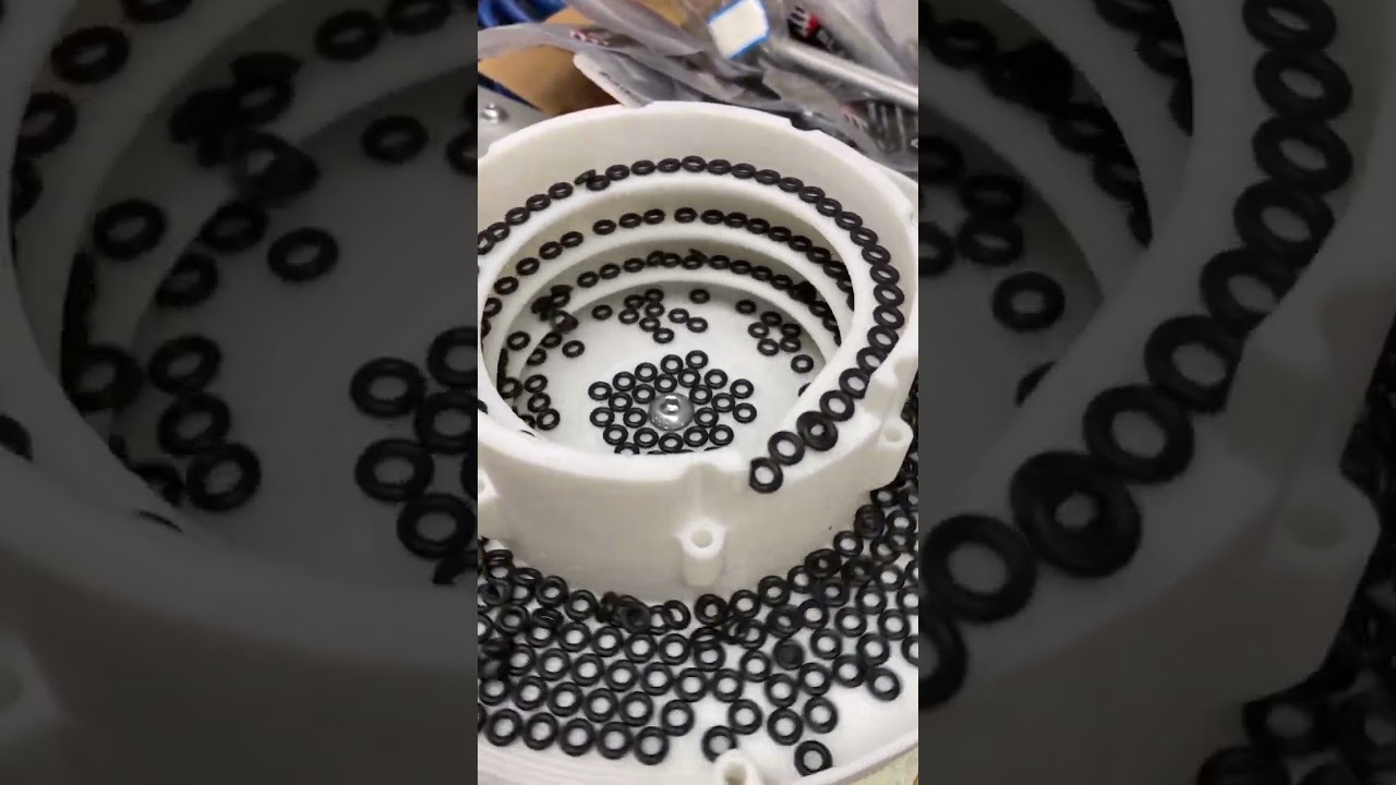 O-ring bowl feeder - pre tooling 