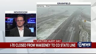 Winter storm presents dangerous conditions in NW Kansas