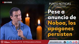 🔴 #EnVIVO | Pese a anuncio de Noboa, los apagones persisten - Parte 2