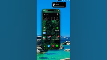 MacOS26(Tahoe) brings iPhone live activities - right onto your mac  #macos26 #tahoe #beta  #iphone