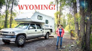 WYOMING or BUST! | TRUCK CAMPER LIVING | NOMAD LIFE | VAN LIFE