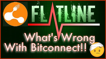 BITCONNECT FLATLINING!!!? -- What