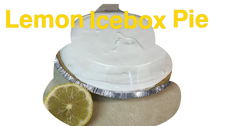 Recipe:  No Bake Lemon Icebox Pie    Just 3 Three ...