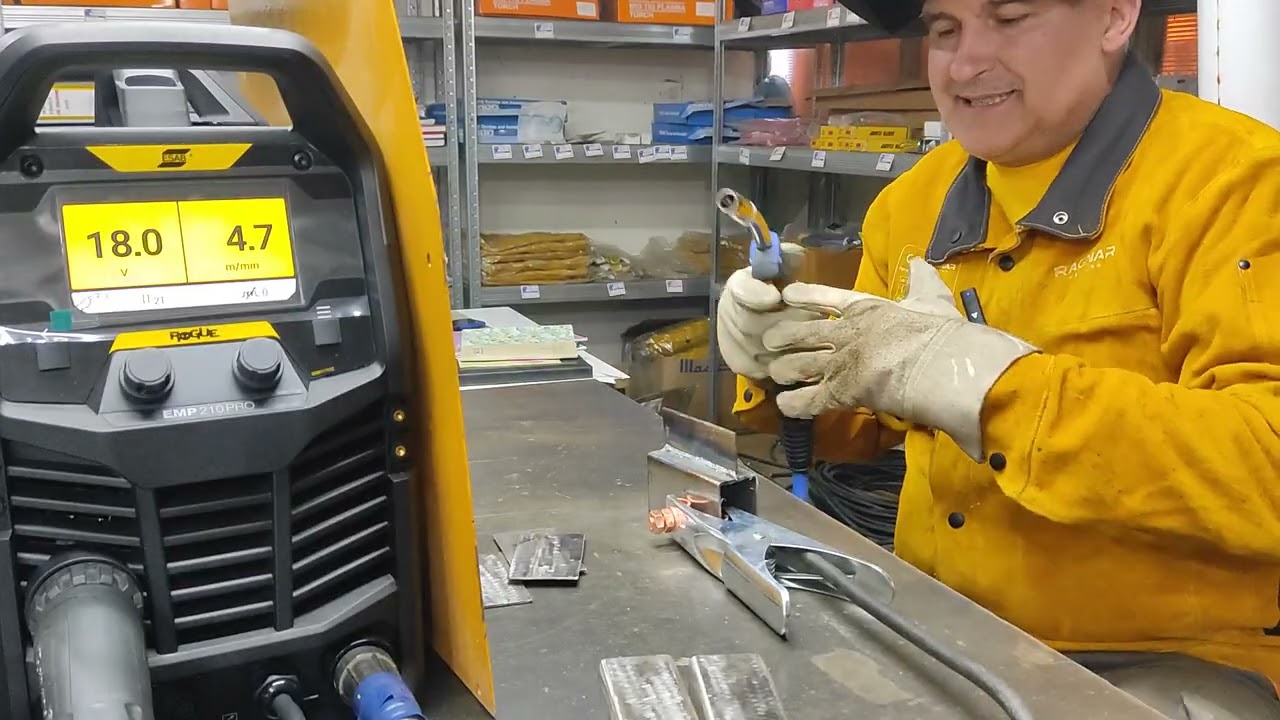 Esab rogue emp 210 pro mag test 