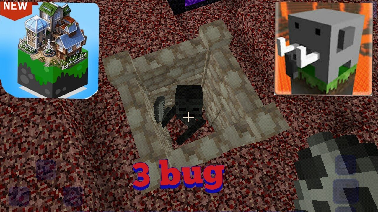 Mastercraft ve craftsman 3 bug wither iskeleti anvil ve dünyanın altını ...