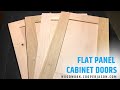 Comment construire des portes darmoires  panneaux plats sur votre scie  table  travail du bois bricolage