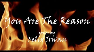 Video thumbnail of "You Are The Reason - Felix Irwan (acoustic cover with lyrics)"