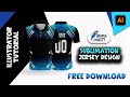 Sports Jersey Design | Adobe Illustrator | Tutorial | Sublimation Printing
