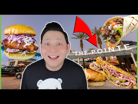 Trying EVERYTHING at POINTE ORLANDO International Drive | The Pub, Cuba Libre, Tavern Opa