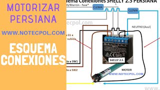 💡 Cómo DOMOTIZAR dos INTERRUPTORES con el SHELLY 2.5 