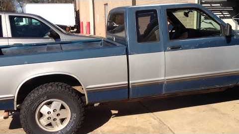 GMC S15 4.3 open headers