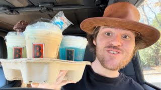 Biggby Coffee Holiday Menu 2025 Review: Sugar Cookie, Grinch Matcha, and Frostbite Blast