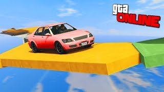 НЕОБЫЧНАЯ МАШИНА НА СУПЕР НЕОБЫЧНОМ ПАРКУРЕ! (GTA 5 ONLINE ГОНКИ)