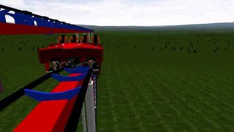 No Limits Coaster Reverse Loop Test