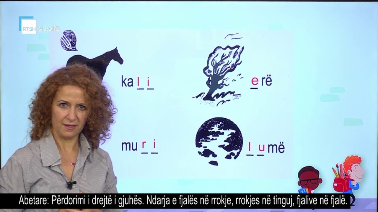 Abetare - Përdorimi i drejtë i gjuhës. Ndarja e fjalës në rrokje, rrokjes në tinguj, fjalive në fjal