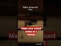 How to make your sound better in 1 minute #violintutorial #violin #violinlesson
