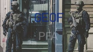 Grupo Especial de Operaciones Federales ( GEOF ) de la Policía Federal Argentina.