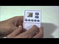 Utilitech Digital Wall Switch Timer How to program for the weekend