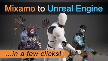 Mixamo to UE4 in a few clicks - Unreal Engine plugin - Trailer