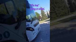 The Bus || I take a bus twice a day , going to school and home.