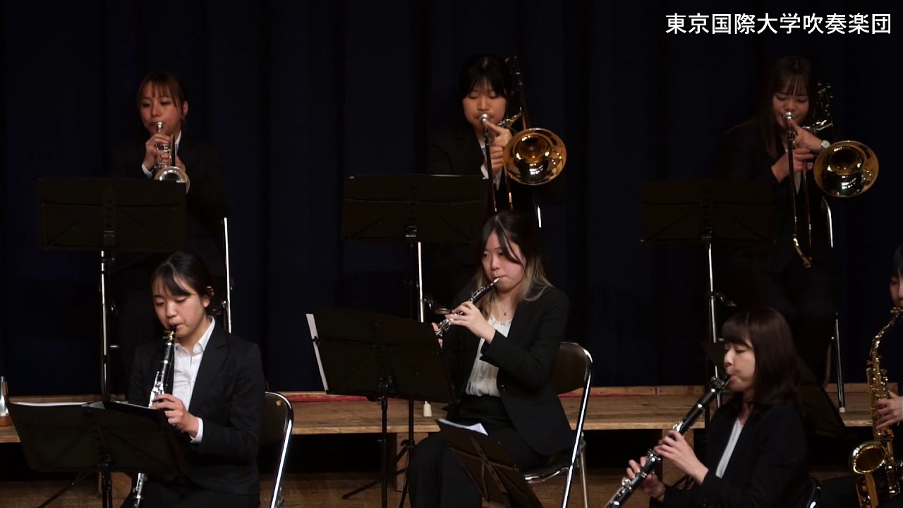 東京国際大学 吹奏楽団 ユーロビート ディズニー メドレー 12 23 Youtube
