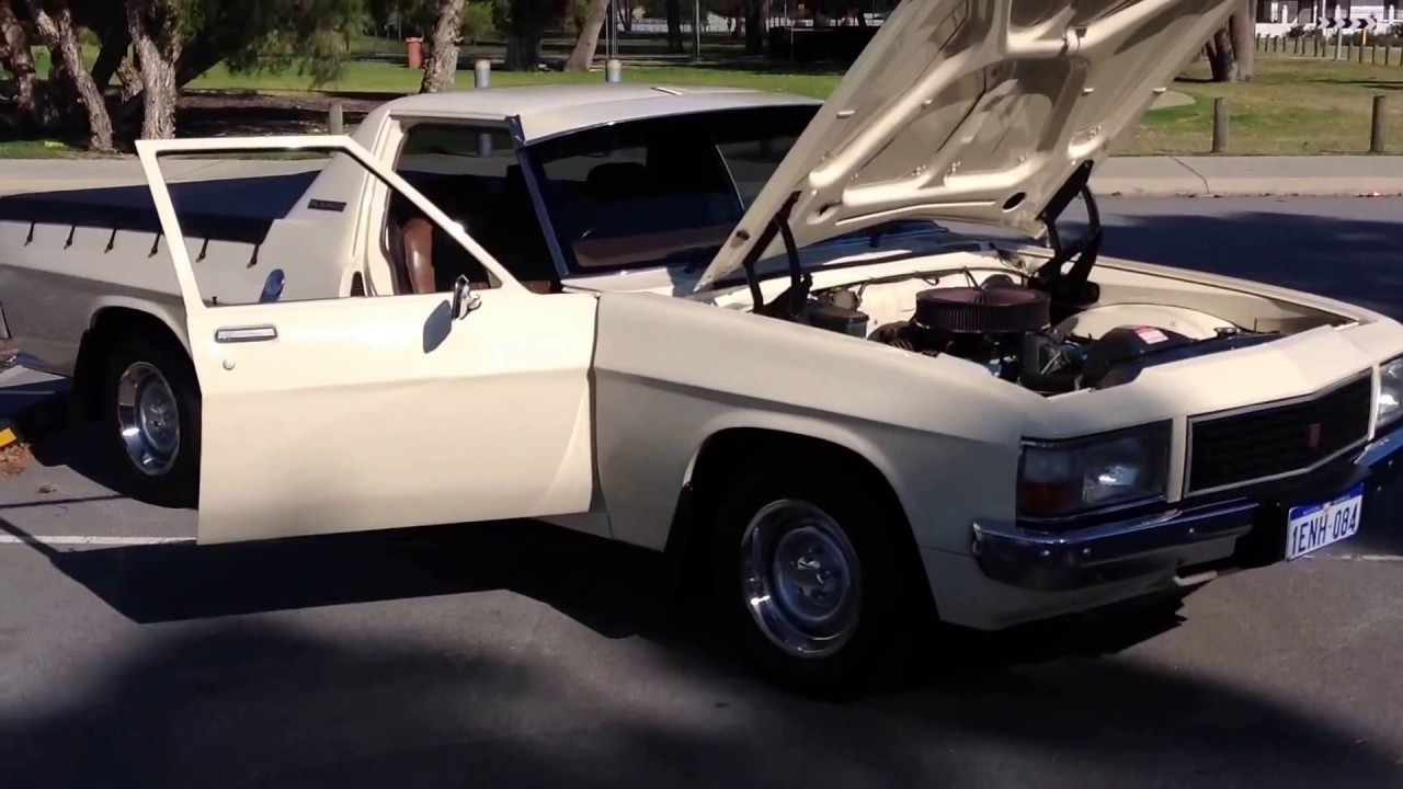 Holden Wb 1983 Factory V8 Ute Youtube