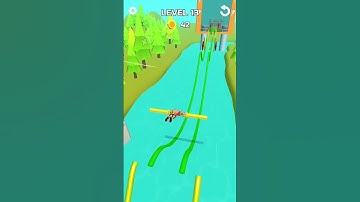 stunt rails game level 13 #shorts