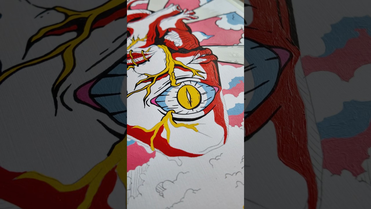 Probablemente una de mis obras favoritas en este estilo #art #drawing #illustration