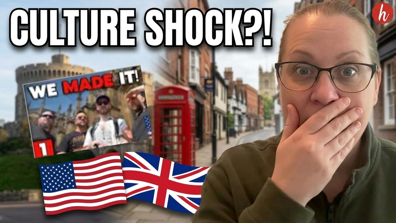 American Reacts to Americans Visiting England for the First Time! - YouTube