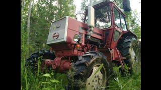 Лтз-55 А:Лес,дрова и немного о тракторе.
