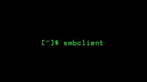 Overview on SMBCLIENT and SMBGET using Python 3