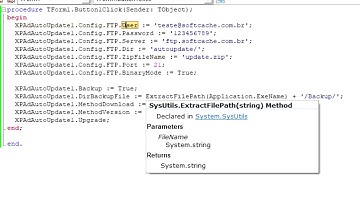 Componente de Atualização Automática Open Source - Delphi